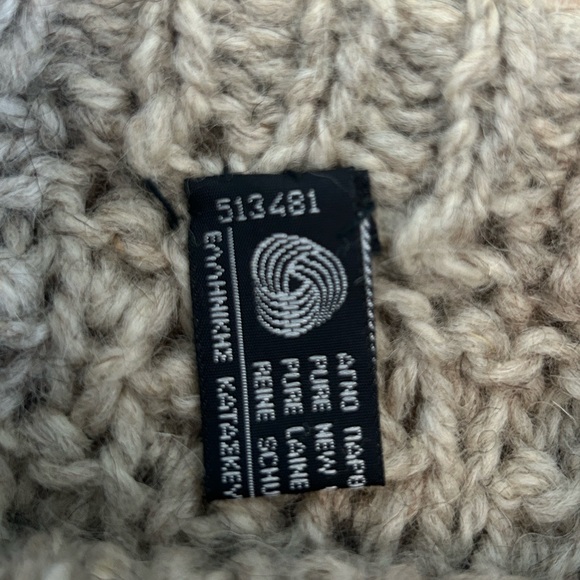 Vintage Fisherman Cable Knit Sweater Dress - Picture 3 of 6